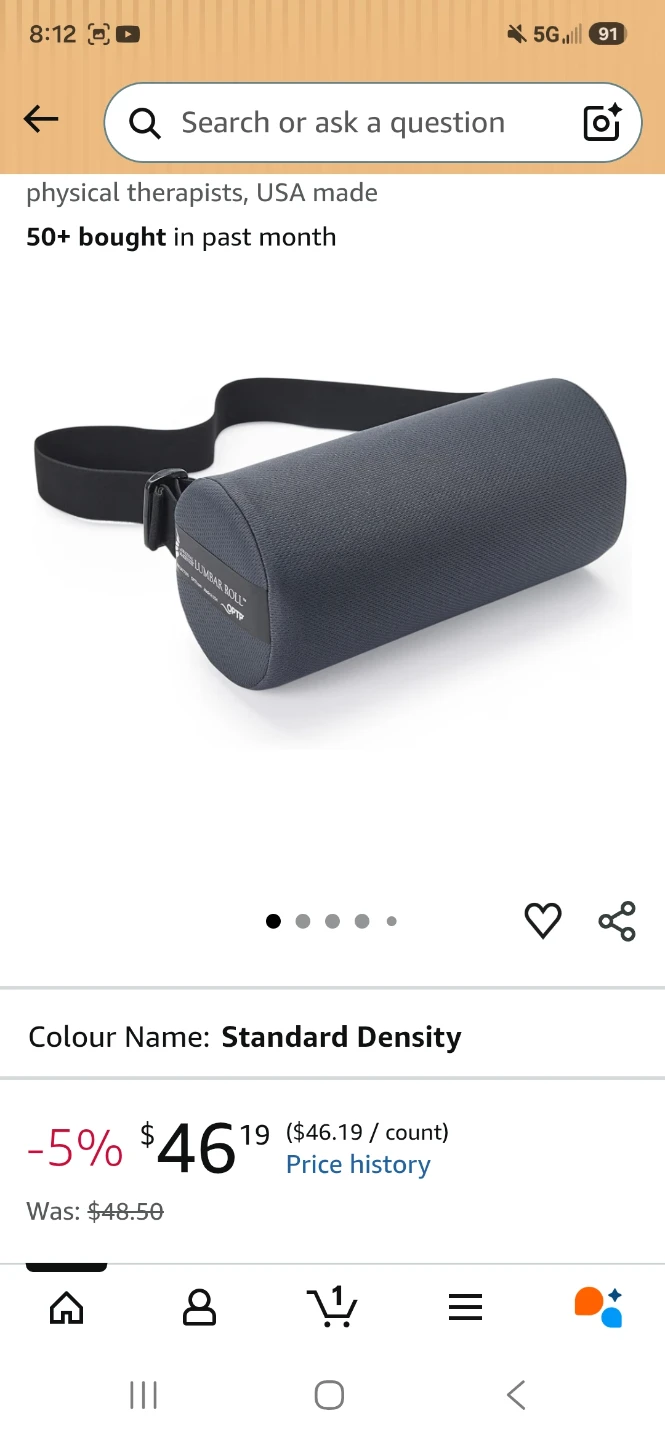 OPTP McKenzie Lumbar Roll