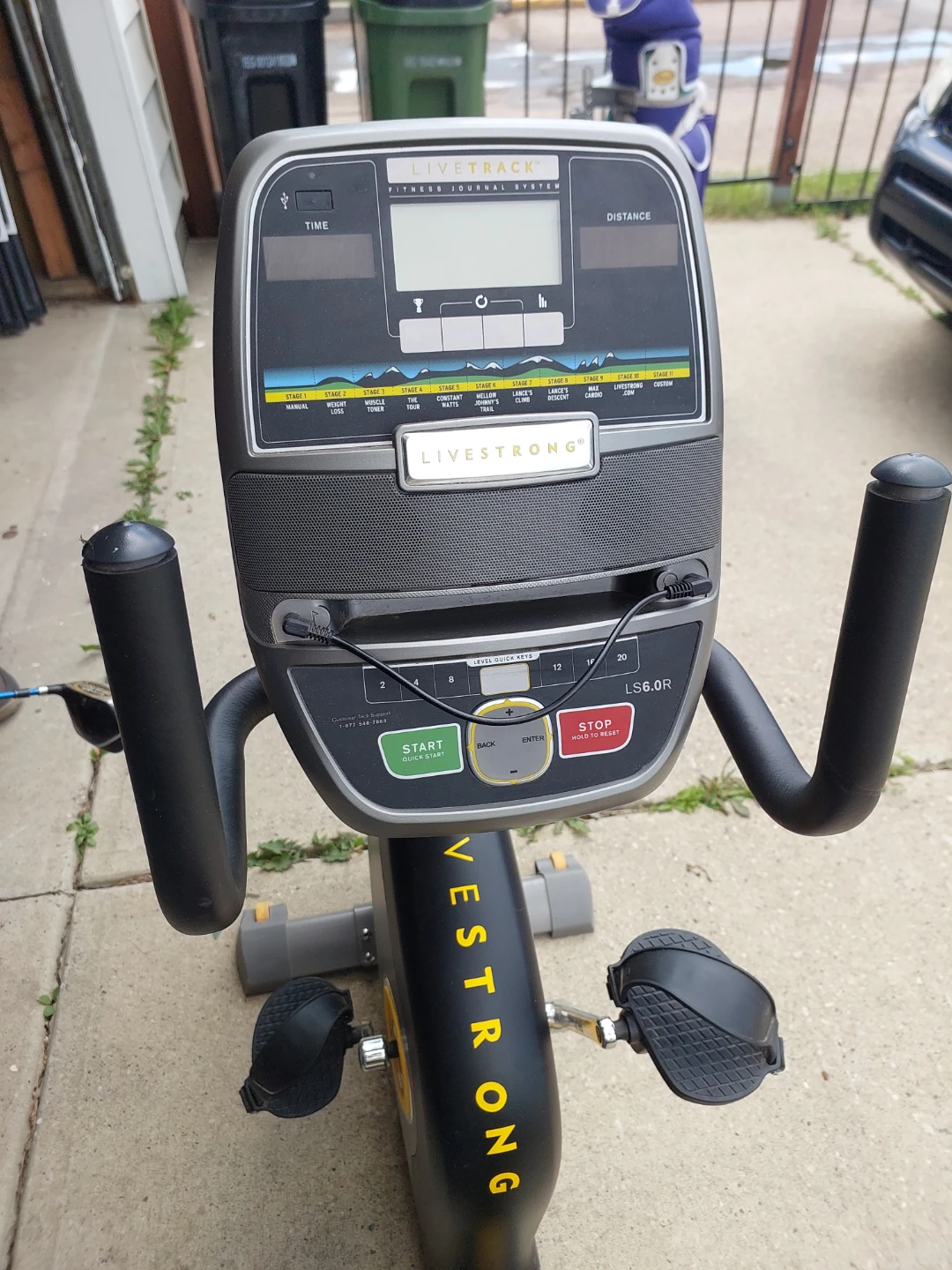 LIVESTRONG Recumbent Stationary Bike (LS6.0R) - photo 2