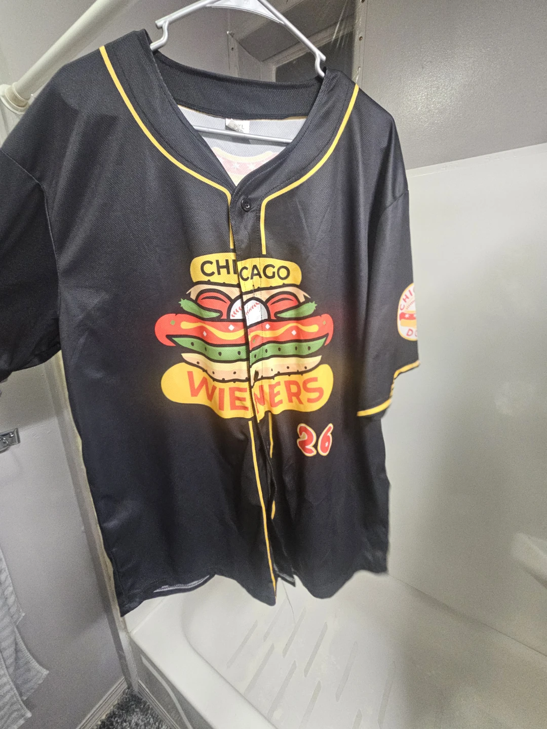 2026 Chicago Dogs Baseball Jersey XXXL