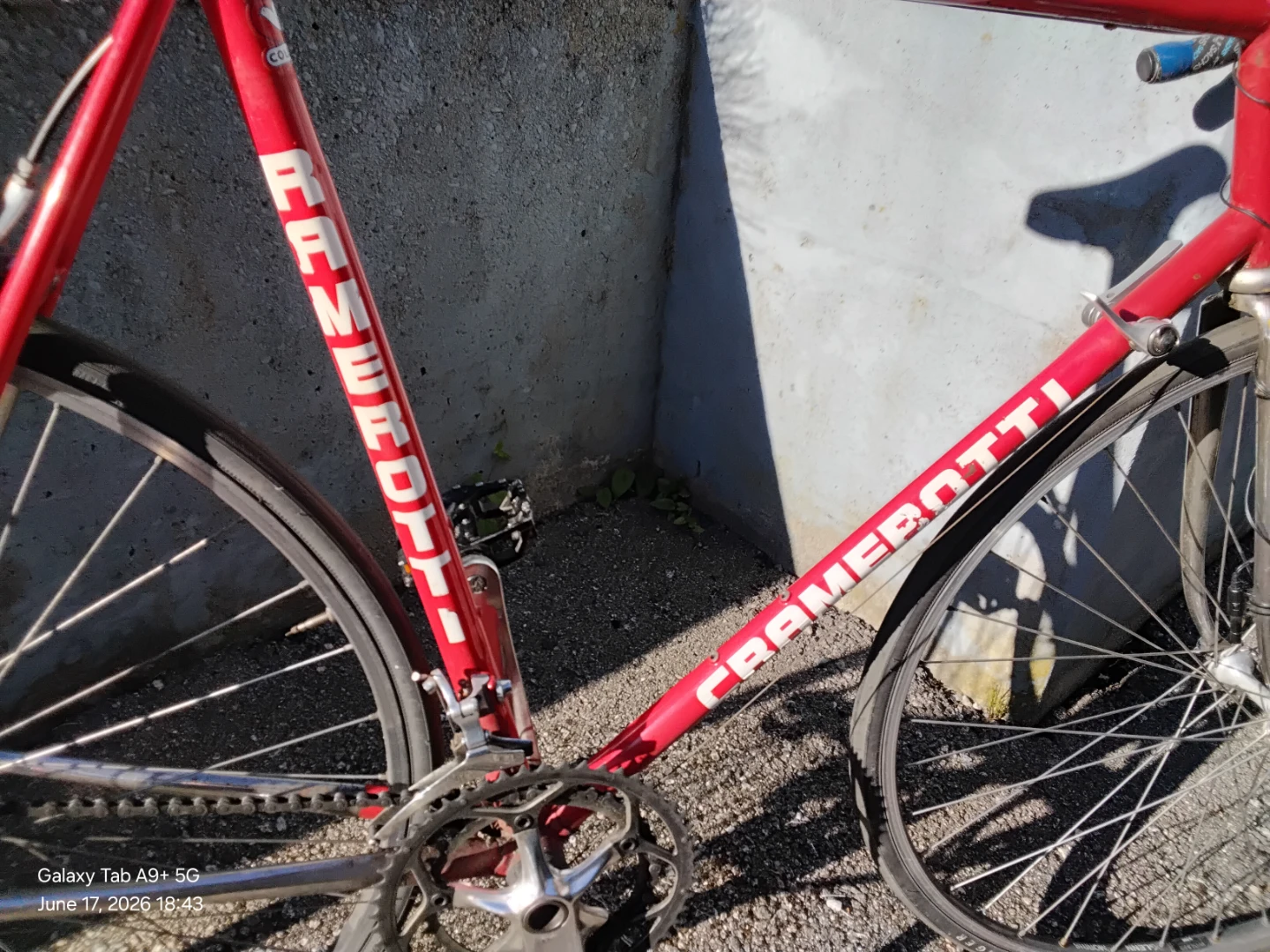 CRAMEROTTI vintage excellent light weight road racer bicycle - photo 4