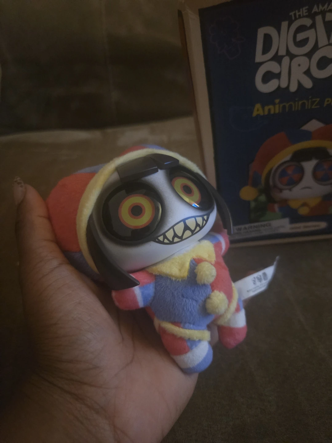 The Amazing Digital Circus Animiniz Pendantz Plush Toy - photo 3