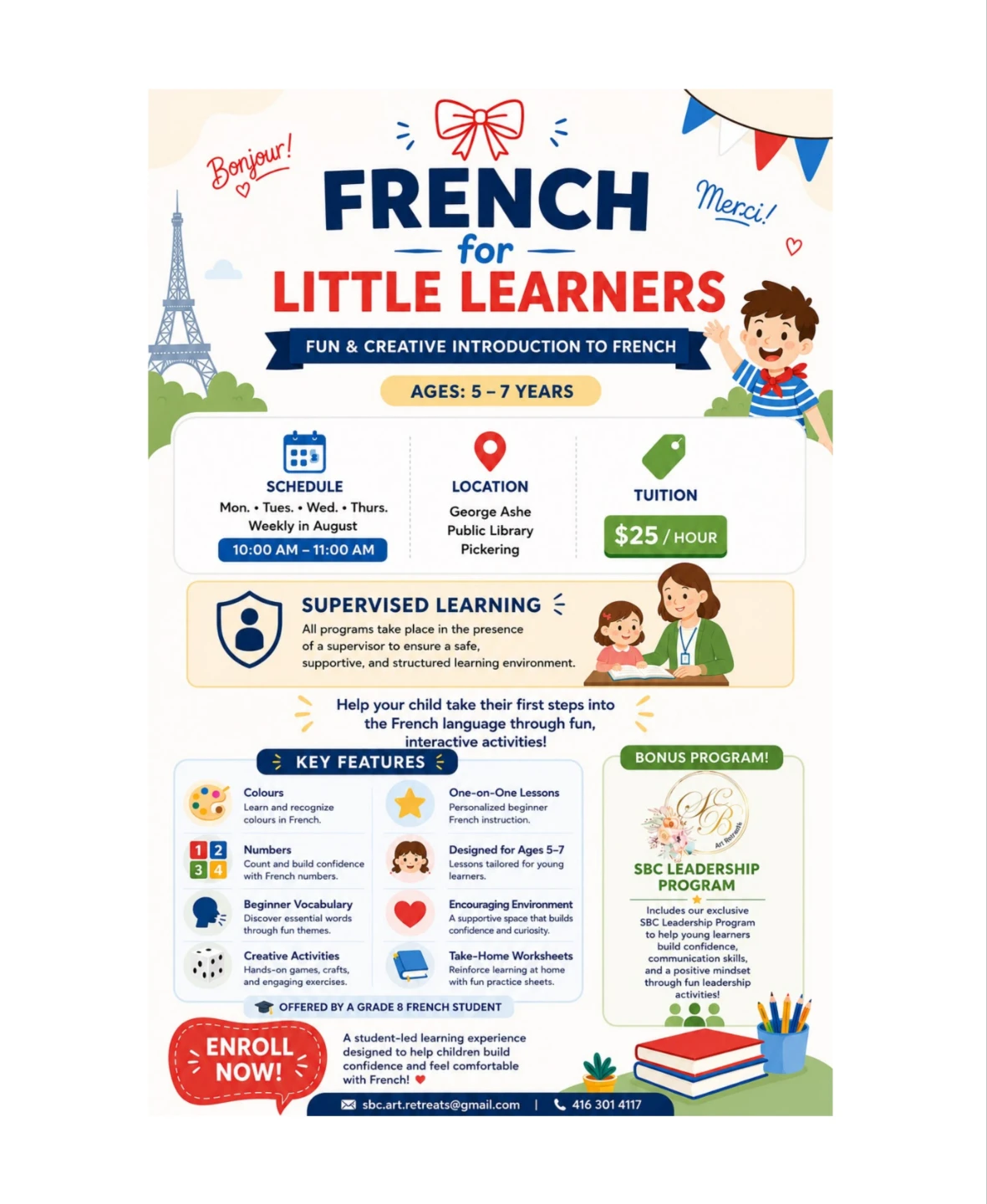 French for Little Learners - Fun & Creative Introduction