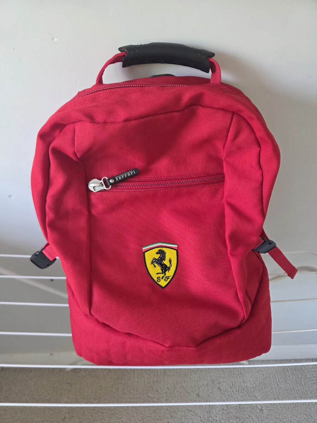 Red Ferrari Backpack