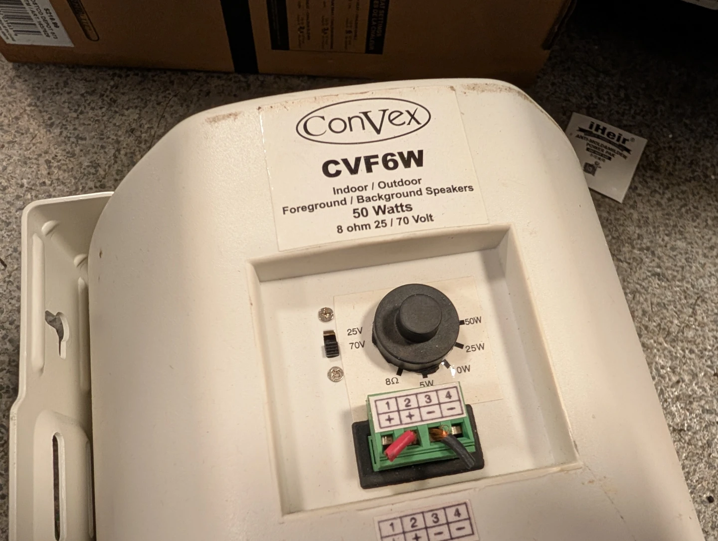ConVex CVF6W Indoor/Outdoor Speakers (Pair) - photo 5