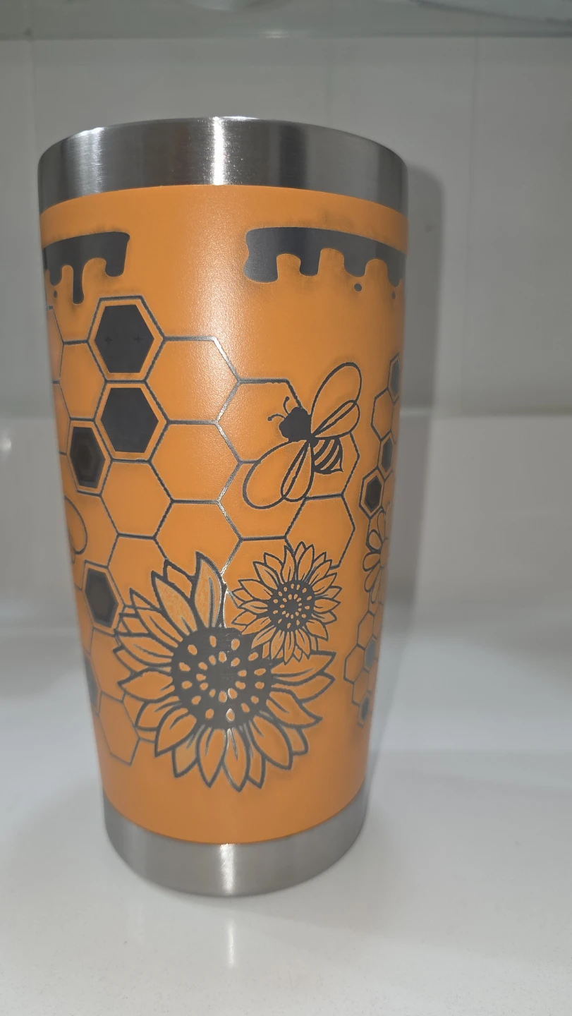 Orange Bee 20oz Tumbler - photo 2