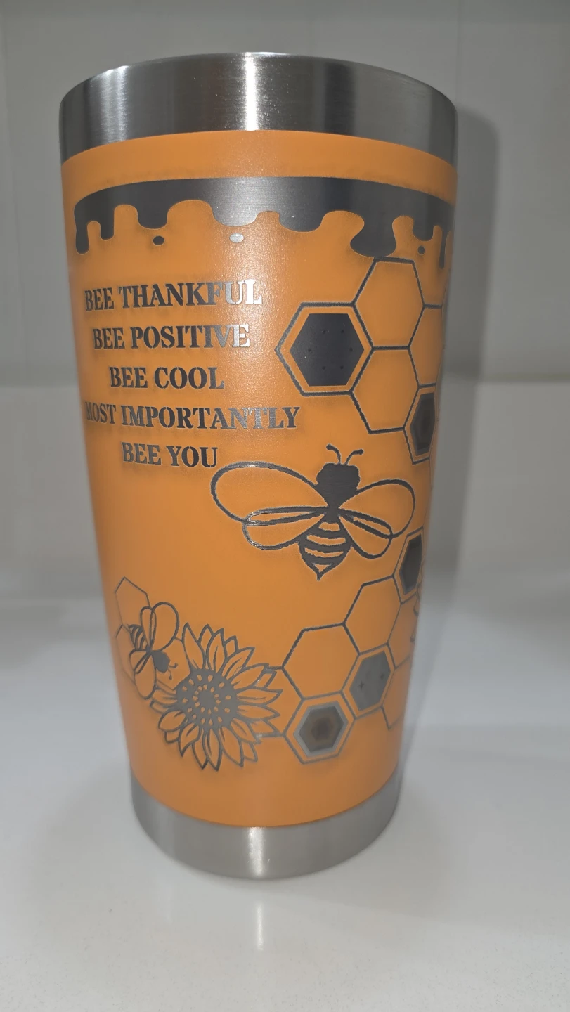 Orange Bee 20oz Tumbler - photo 3