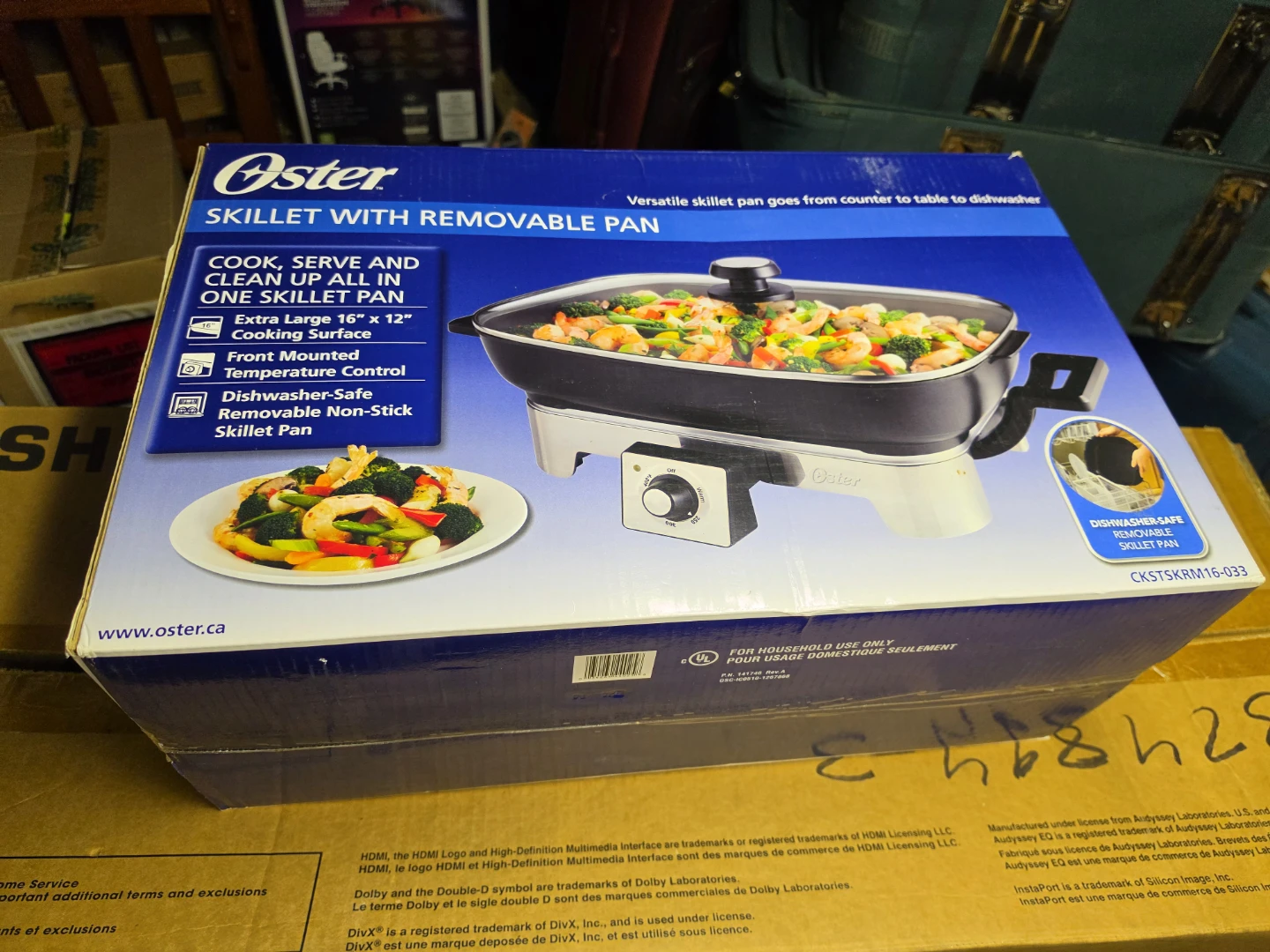Oster Electric Skillet with Removable Pan - photo 2