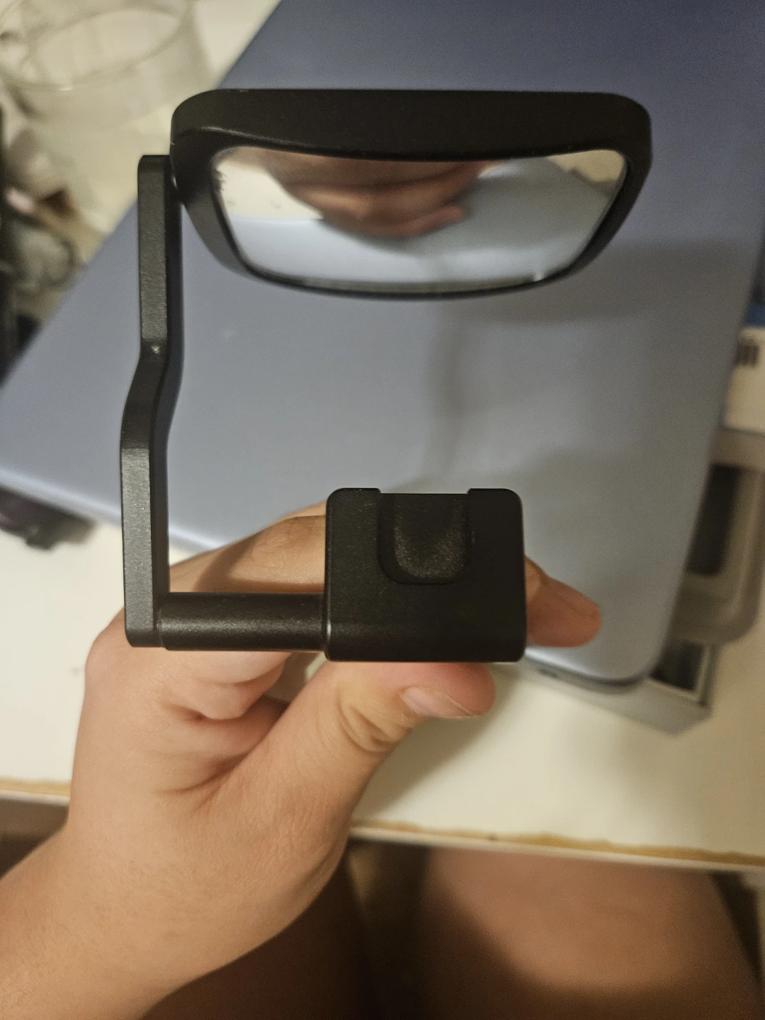 Tripod attachable mirror so you can see yourself while recording - photo 5