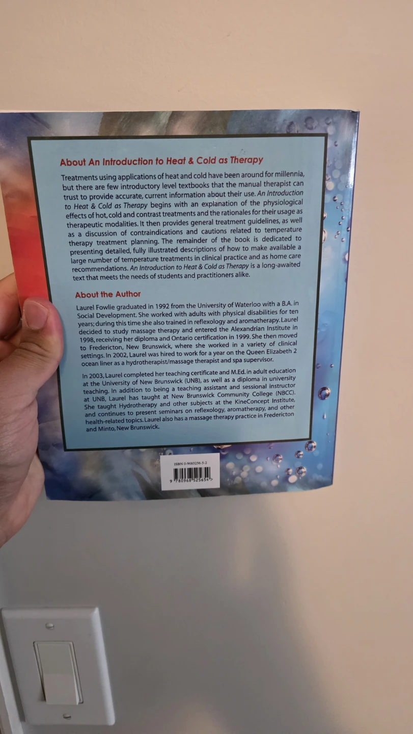 An Introduction to Heat & Cold as Therapy Book by Laurel Fowlie - photo 2