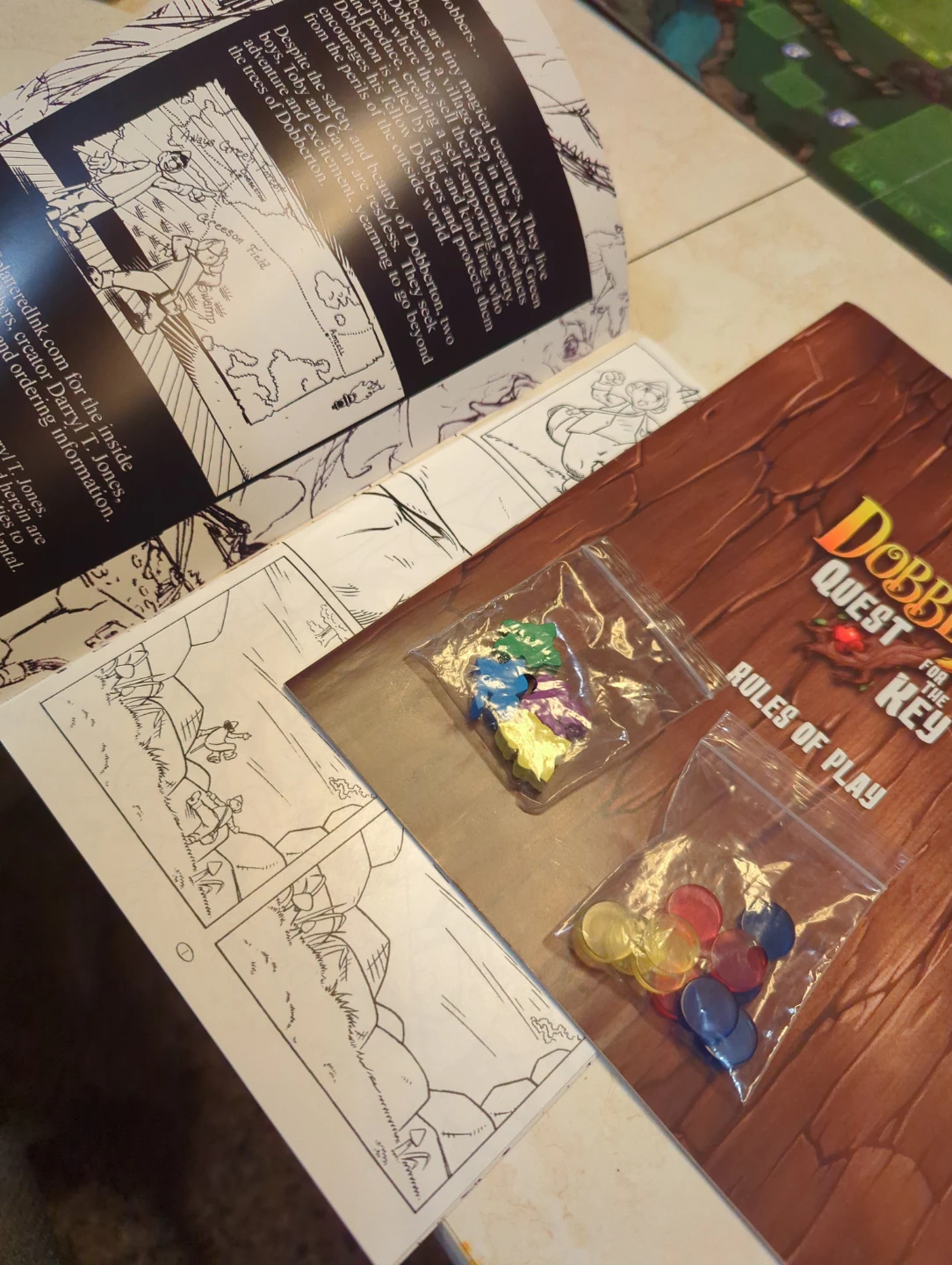 Dobbers Quest for the Key Board Game - photo 3