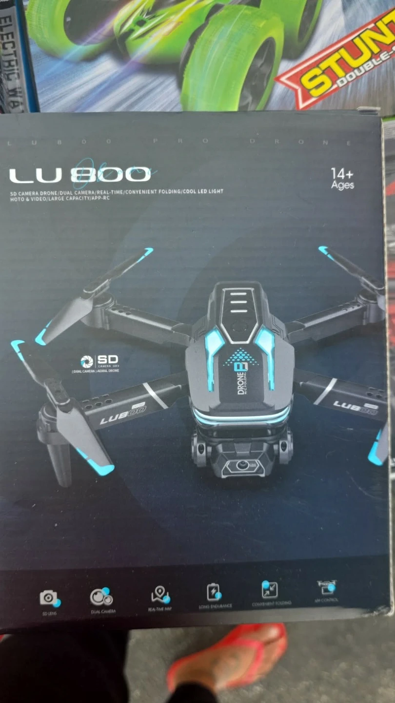 LU800 Drone with Dual Camera and LED Lights
