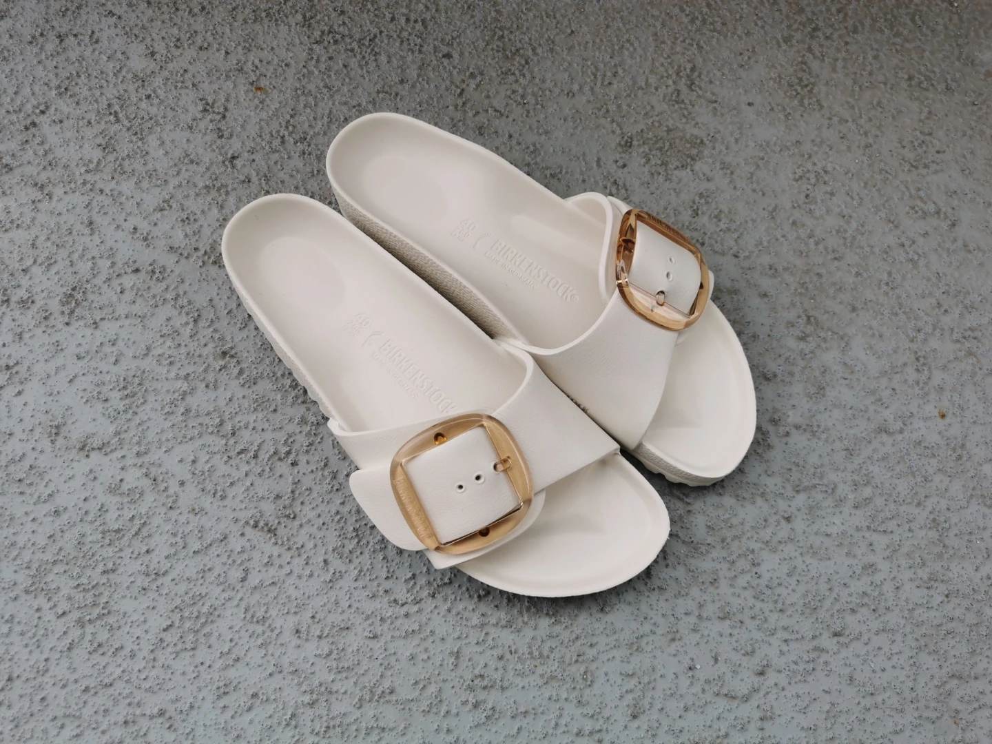 Birkenstock Madrid Big Buckle EVA Sandals, Size 40