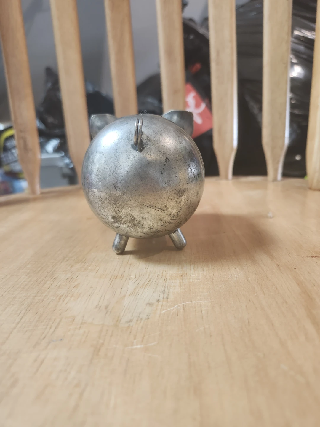 Vintage Metal Piggy Bank - photo 3