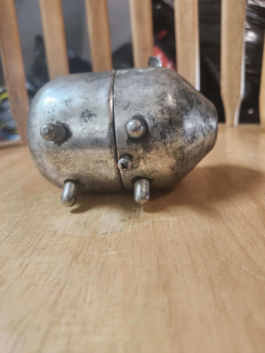 Vintage Metal Piggy Bank - photo 5