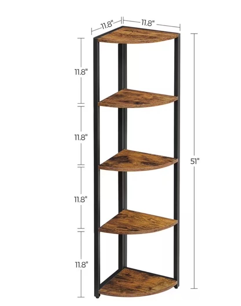 5-Tier Corner Shelf Rack *new - photo 5