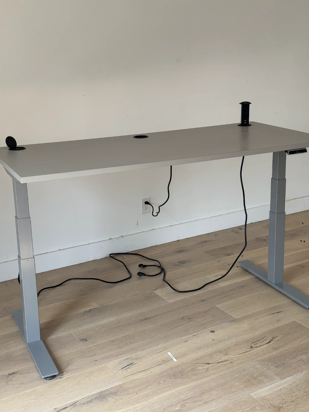 ErgoCentric Electric Standing Desk - 60" x 30", Grey