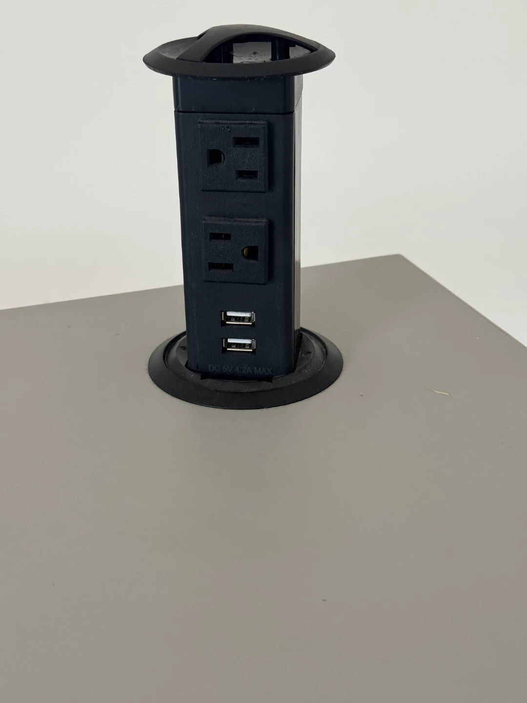 ErgoCentric Electric Standing Desk - 60" x 30", Grey - photo 3