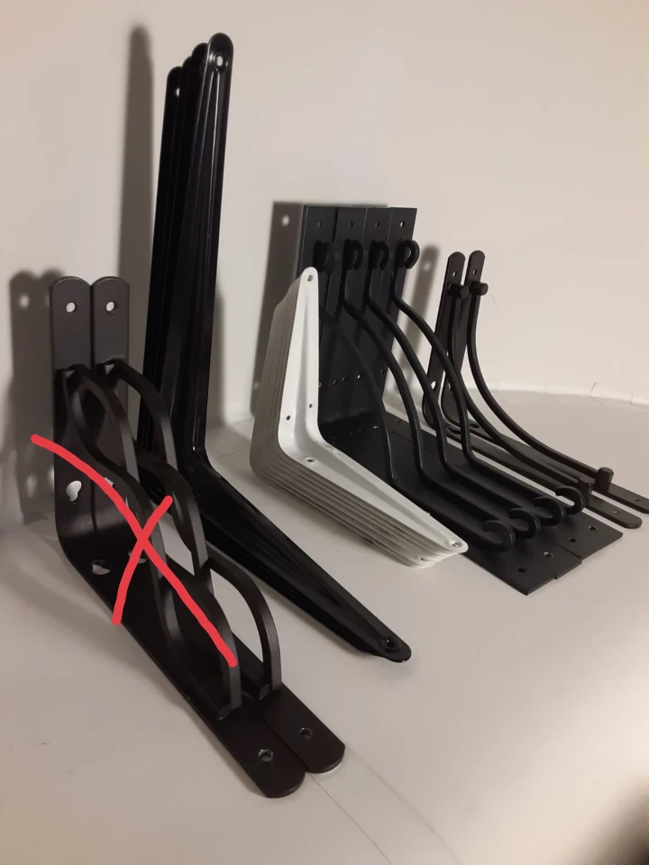 Metal Shelf Brackets
