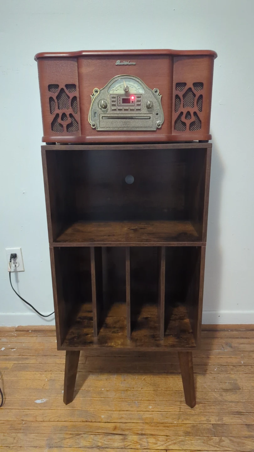 Electrohome Record Player and Storage Stand