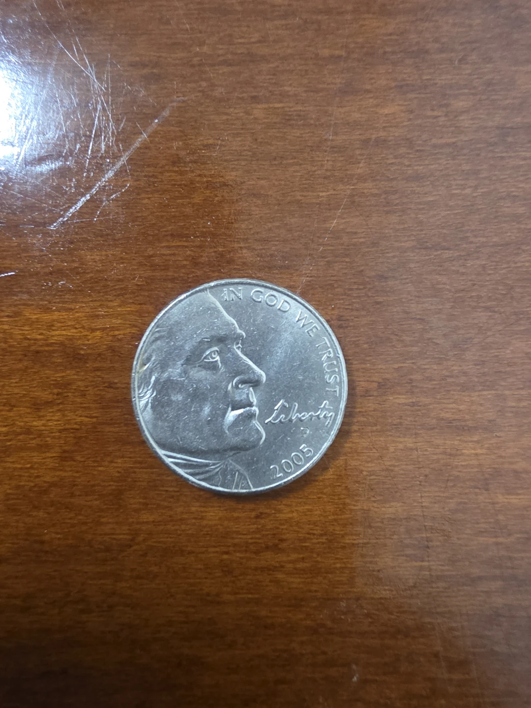 2005-P Jefferson Ocean In View O The Joy Nickel Liberty Coin - photo 2