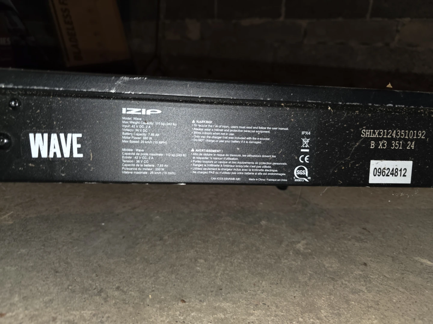 IZIP WAVE Electric Scooter - photo 5