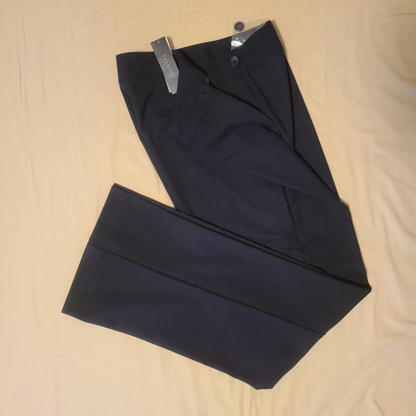 BNWT Talbots Navy Blue Dress Pants Size 6 - photo 3
