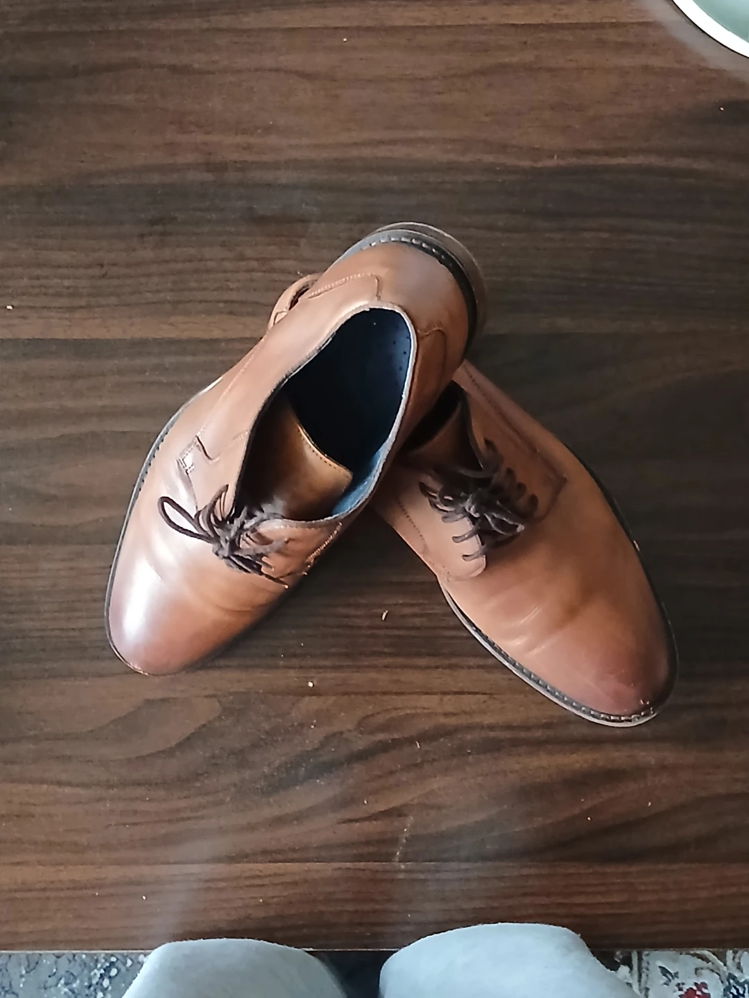 Steve Madden Brown Leather Dress Shoes