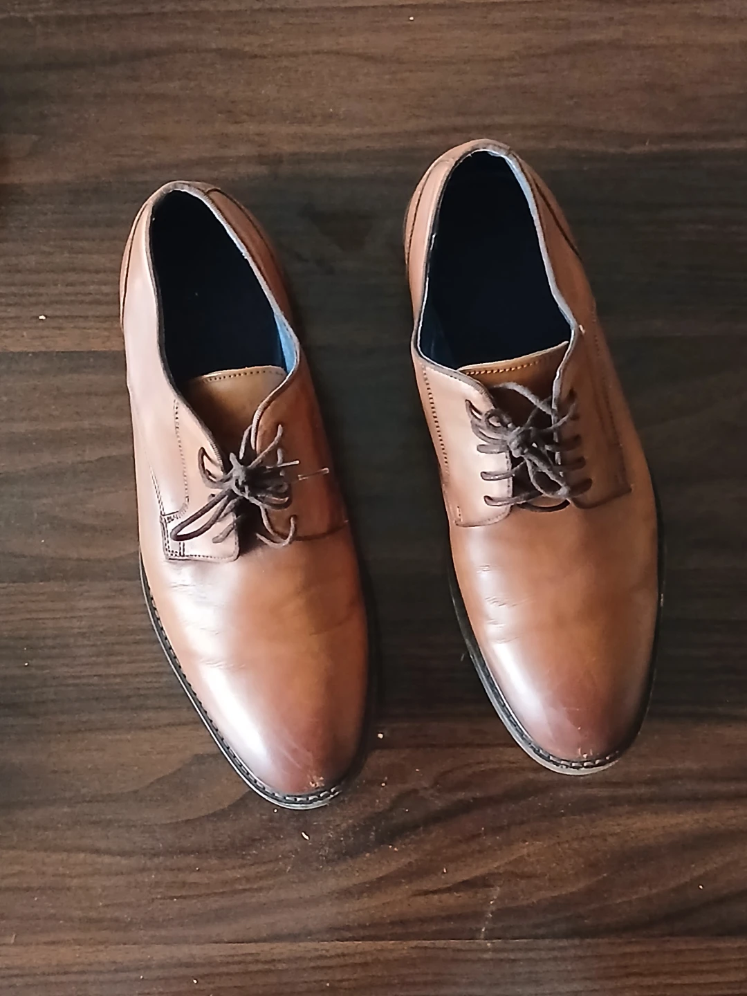 Steve Madden Brown Leather Dress Shoes - photo 3