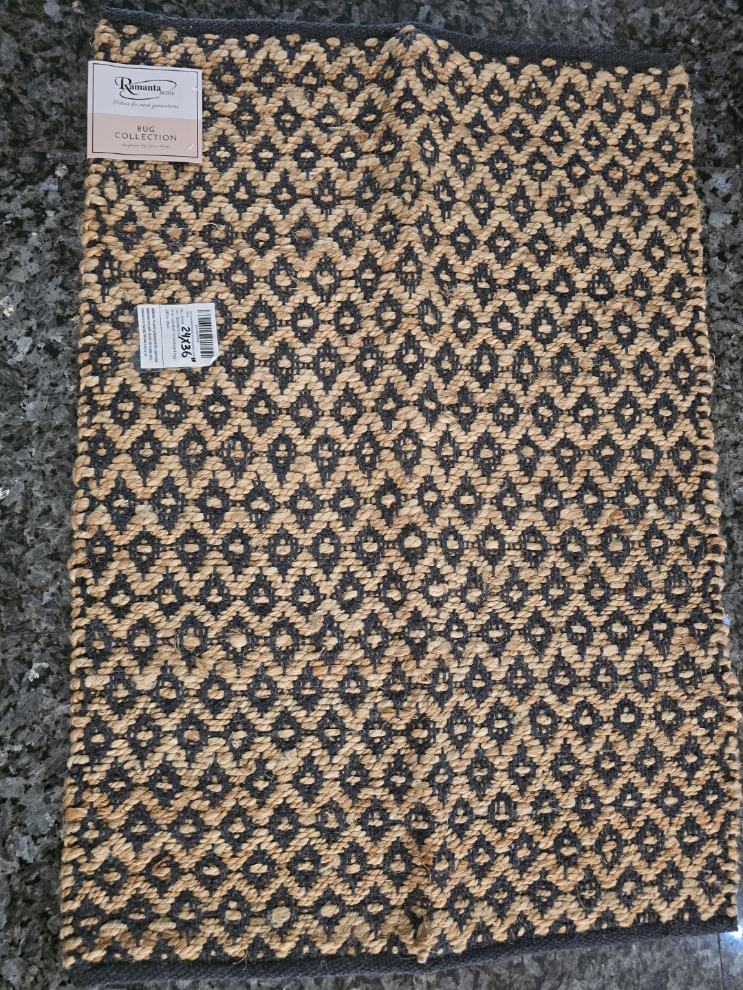 Ramanta Home Diamond Rug 24"x36"