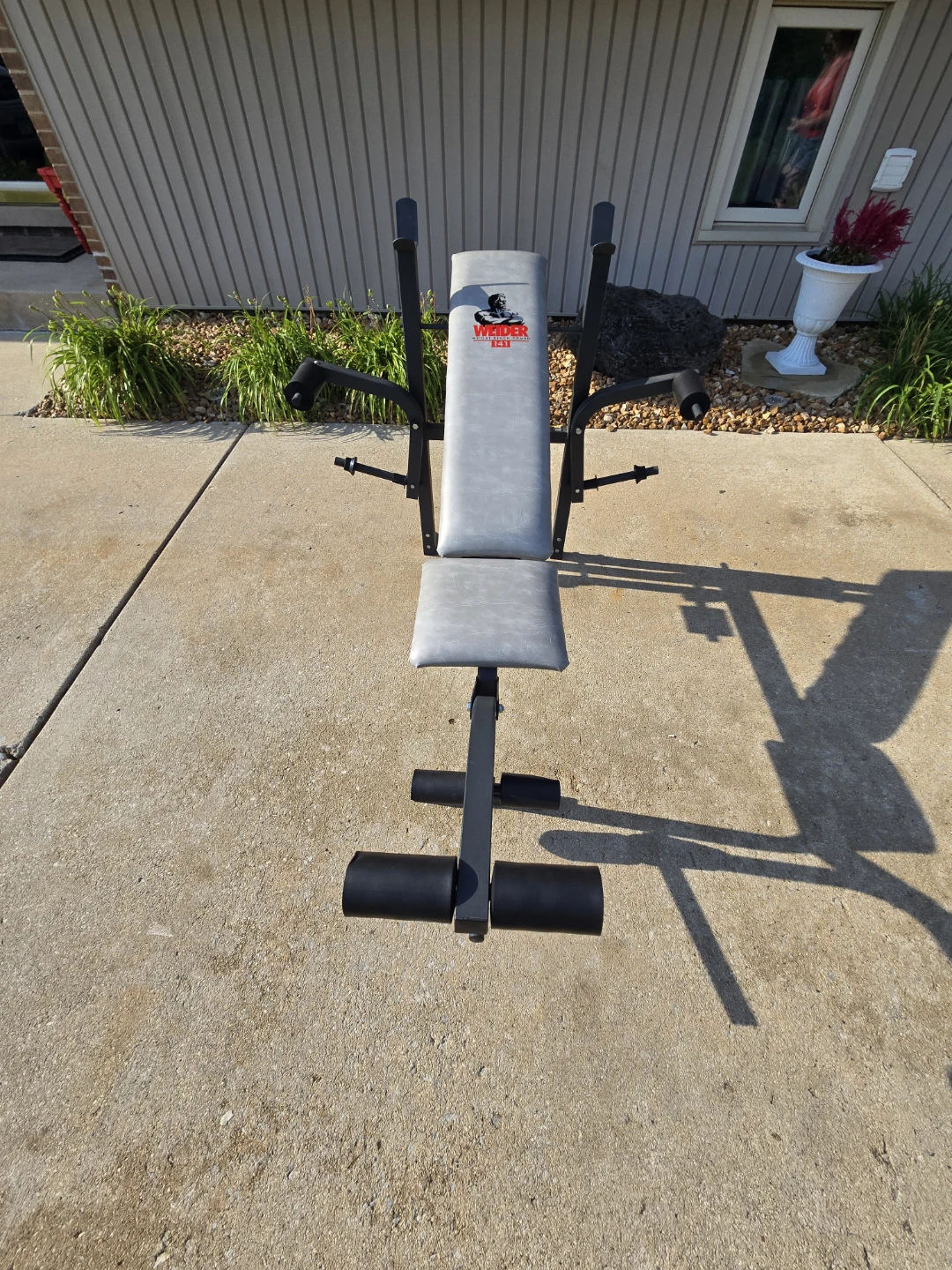 Weider Weight Bench Combo 141 With Weights - photo 5