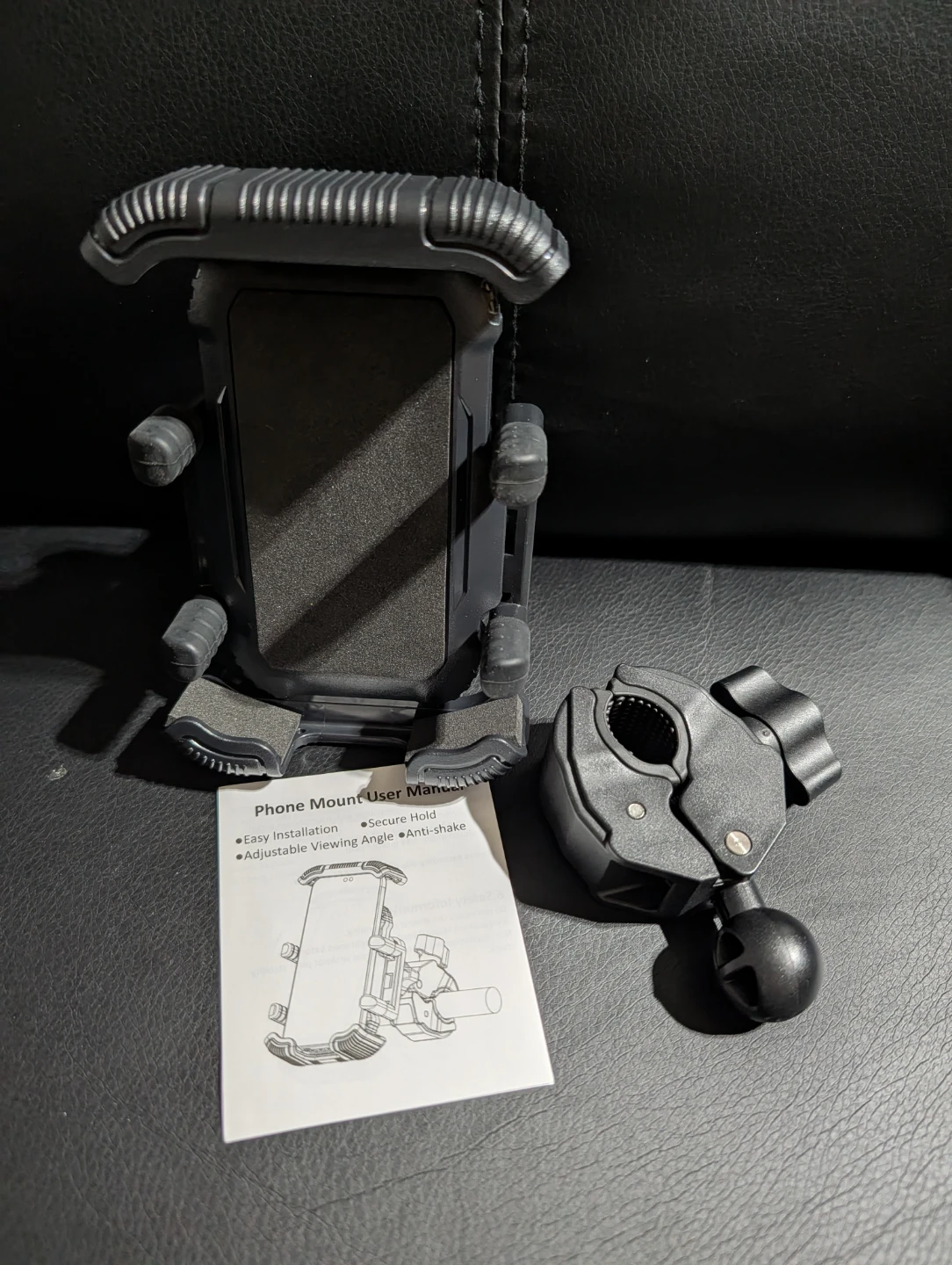 Motorcycle and bicycle heavy duty Phone Mount