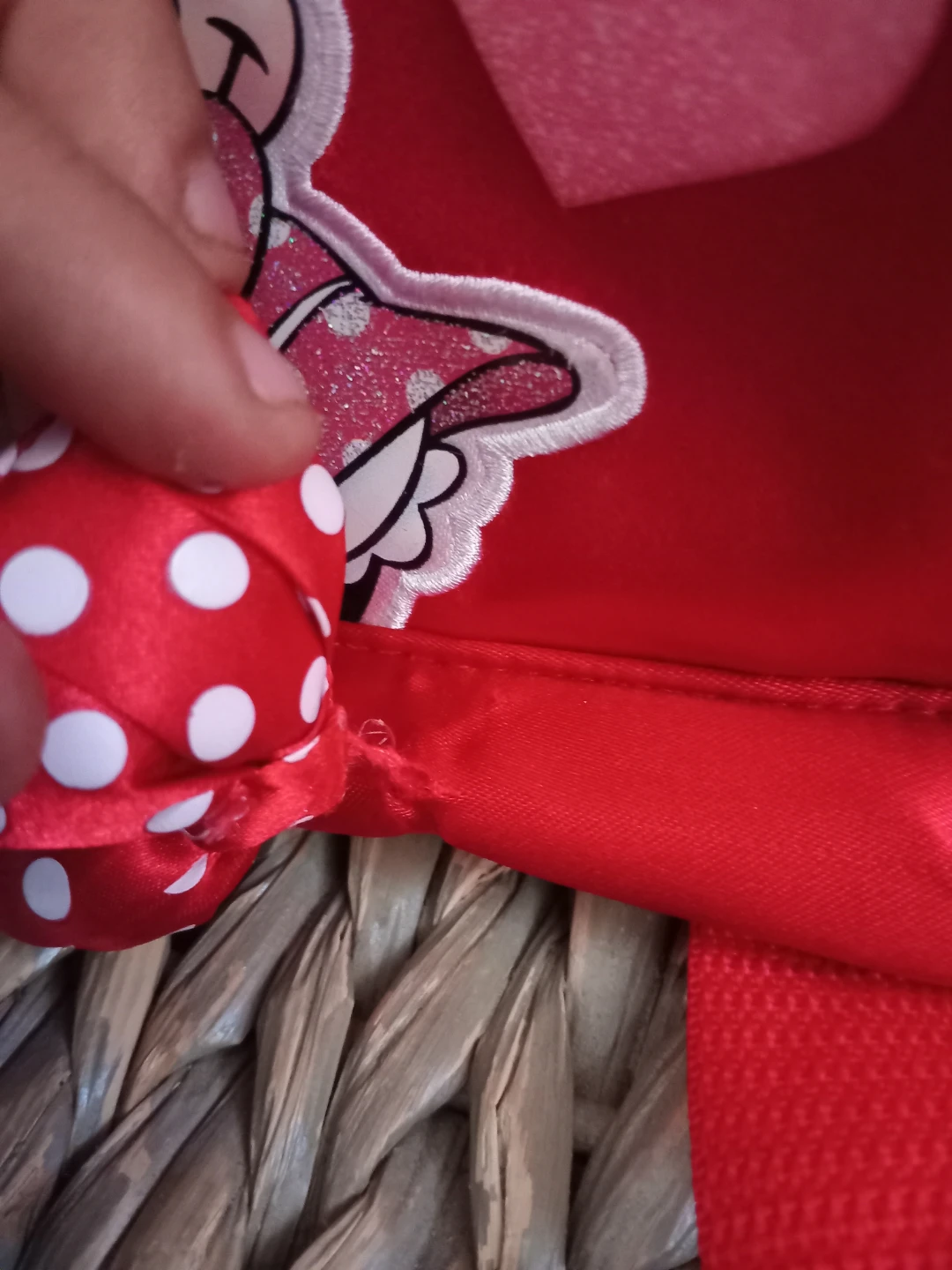 Minnie Mouse Red Polka Dot Backpack - photo 2