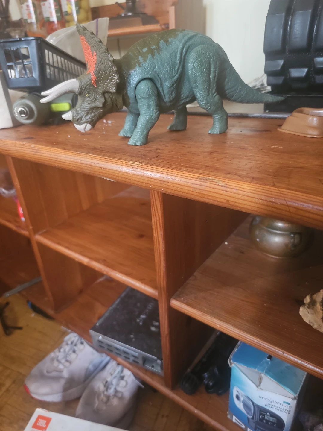 Ikea pine coffee table bench