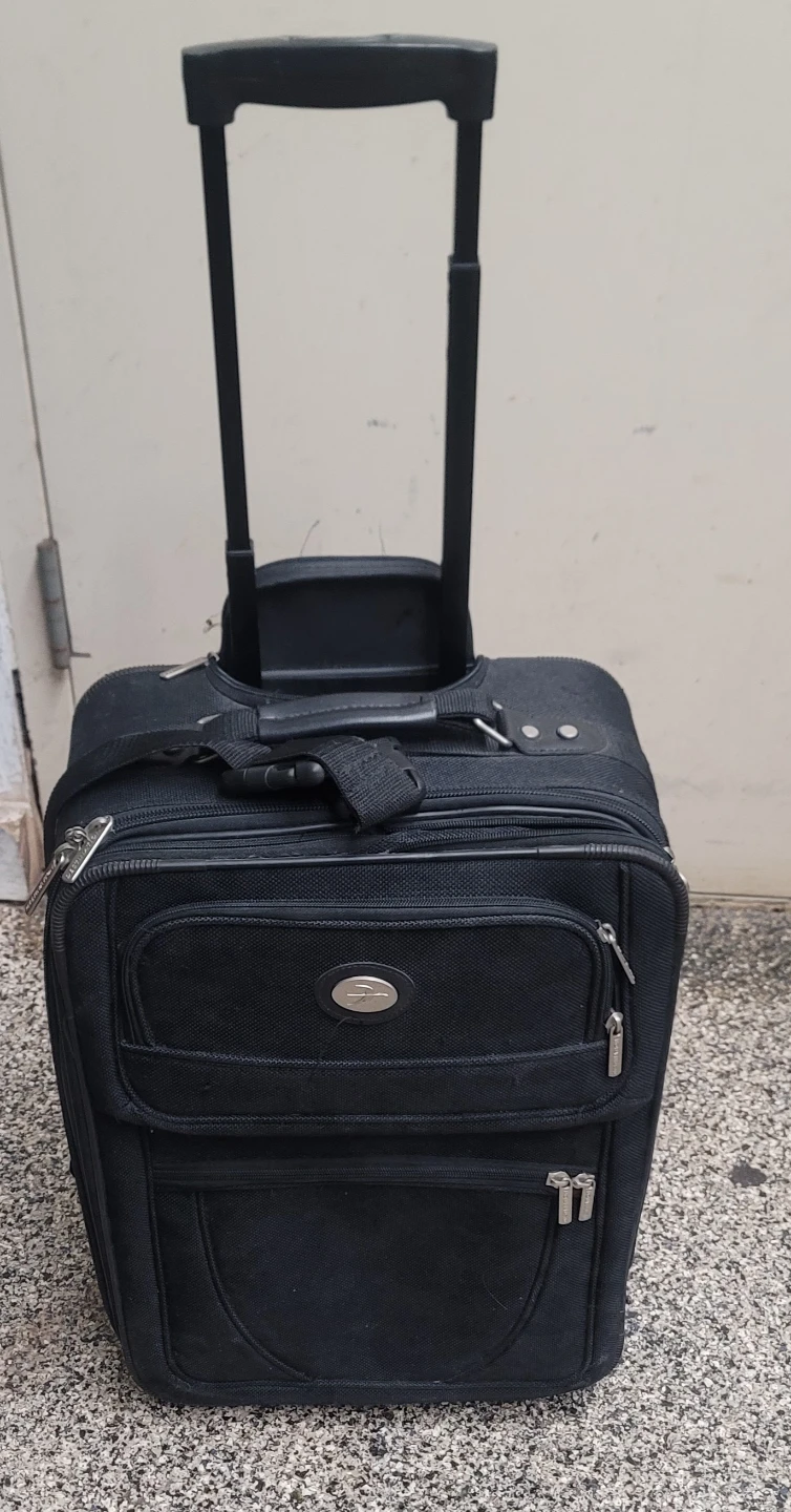 Black Carry-On Suitcase