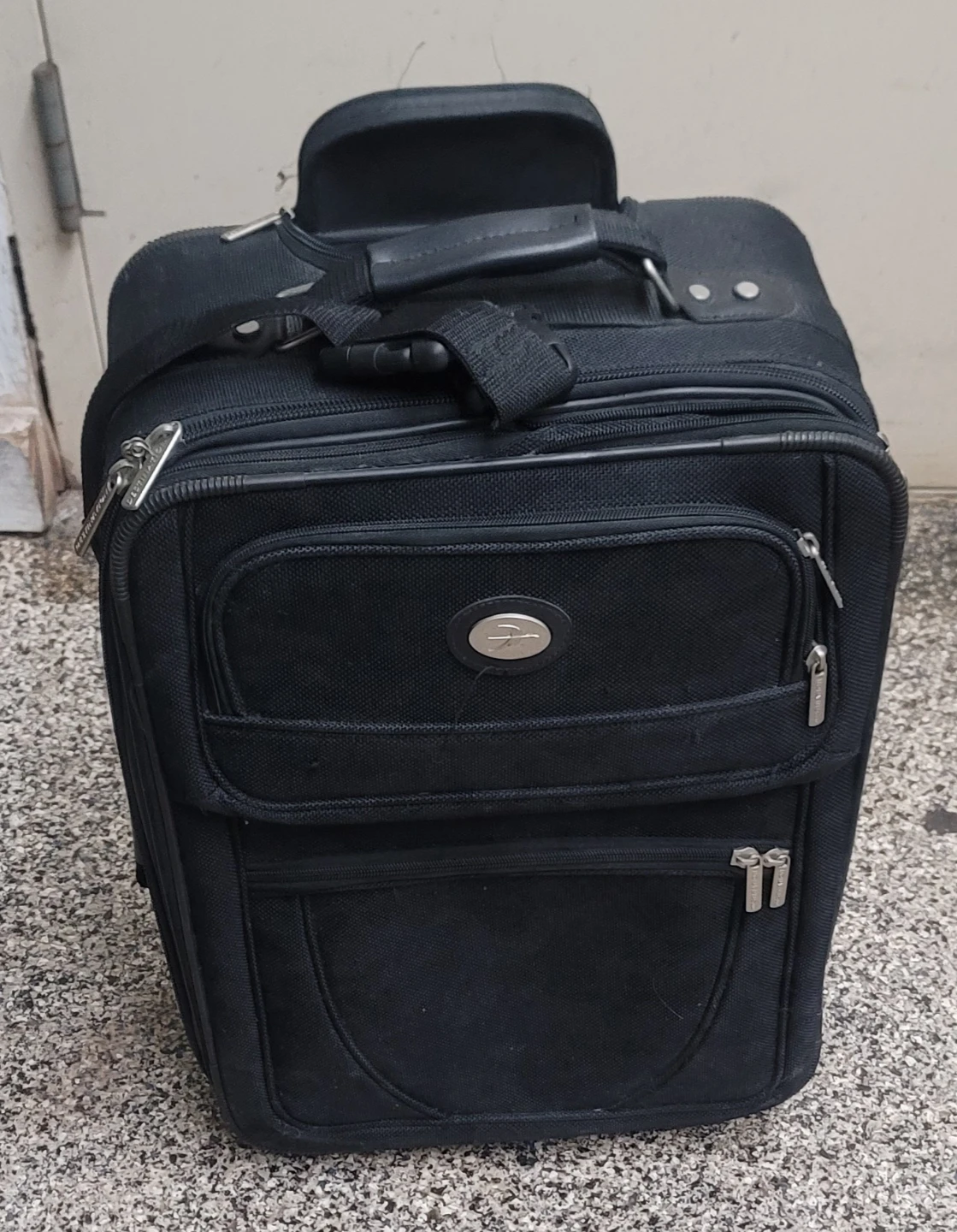 Black Carry-On Suitcase - photo 2
