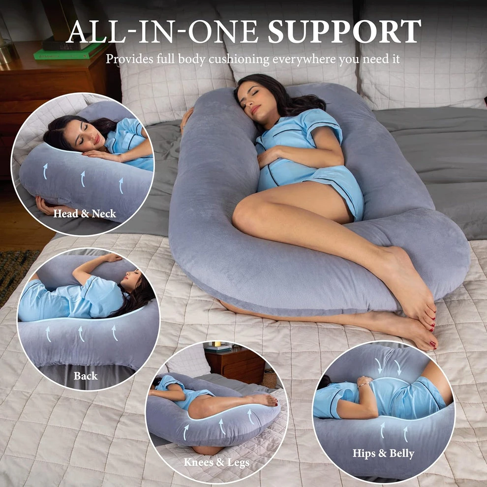 ChillMom Pregnancy Pillow - Grey - photo 5