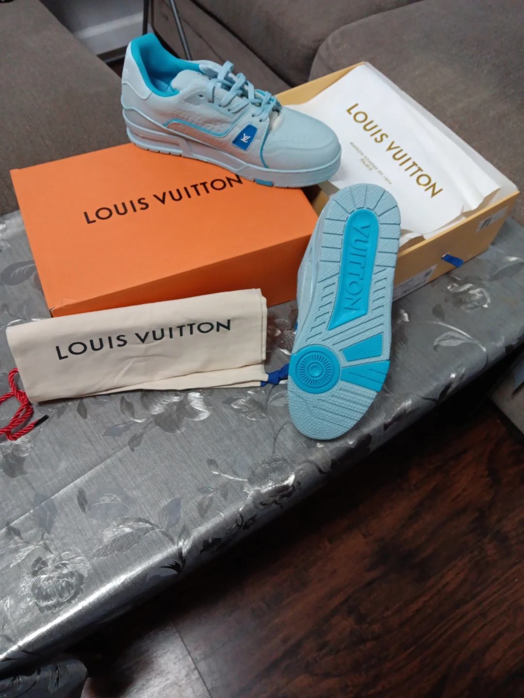 Brand New Light Blue Sneakers