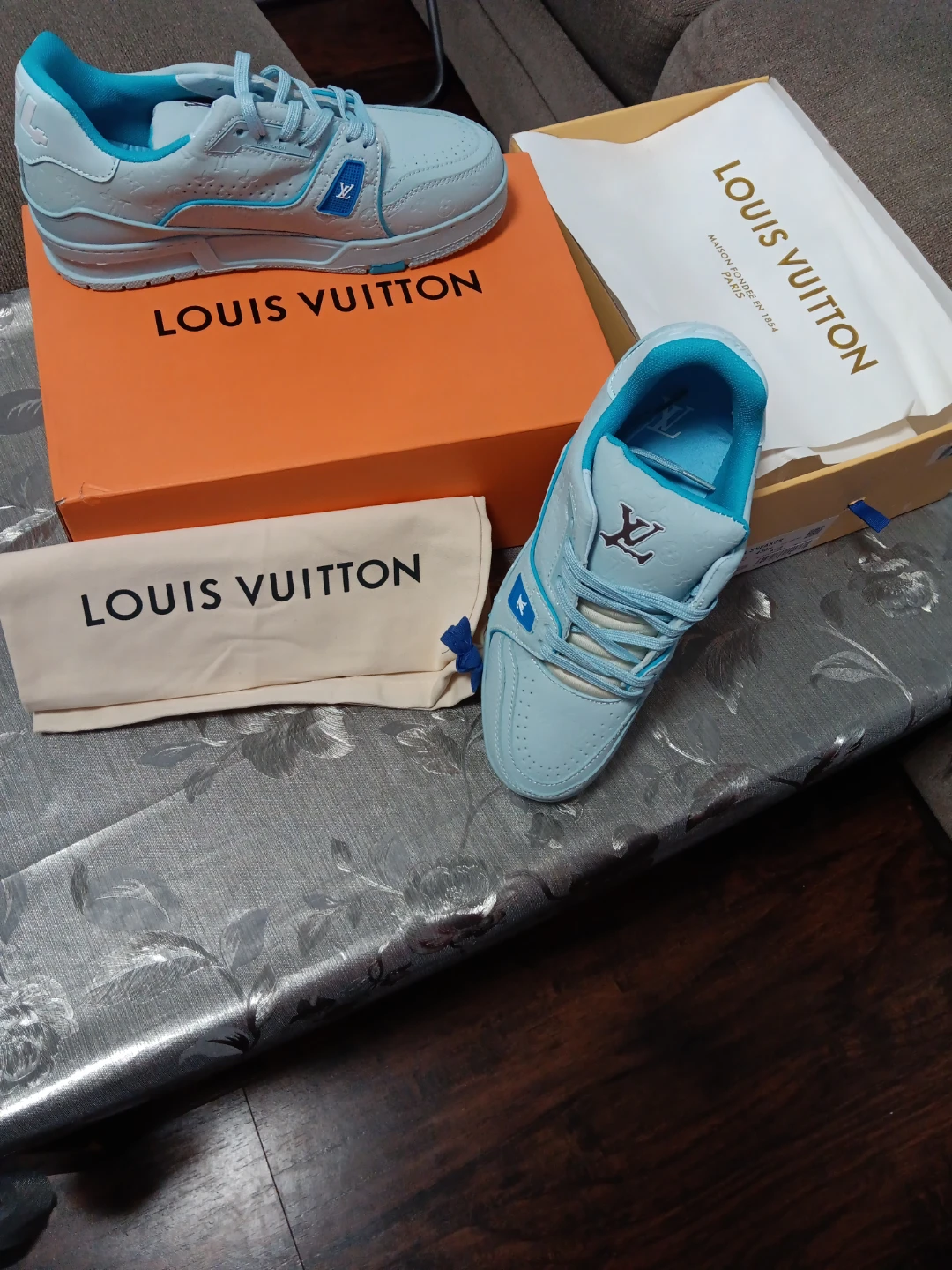 Brand New Light Blue Sneakers - photo 2