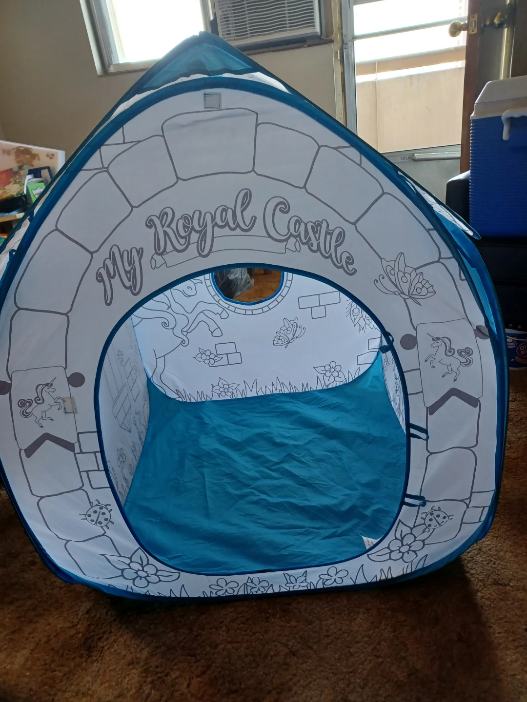 FAO Schwarz My Royal Castle Color Your Own Play Tent - photo 2