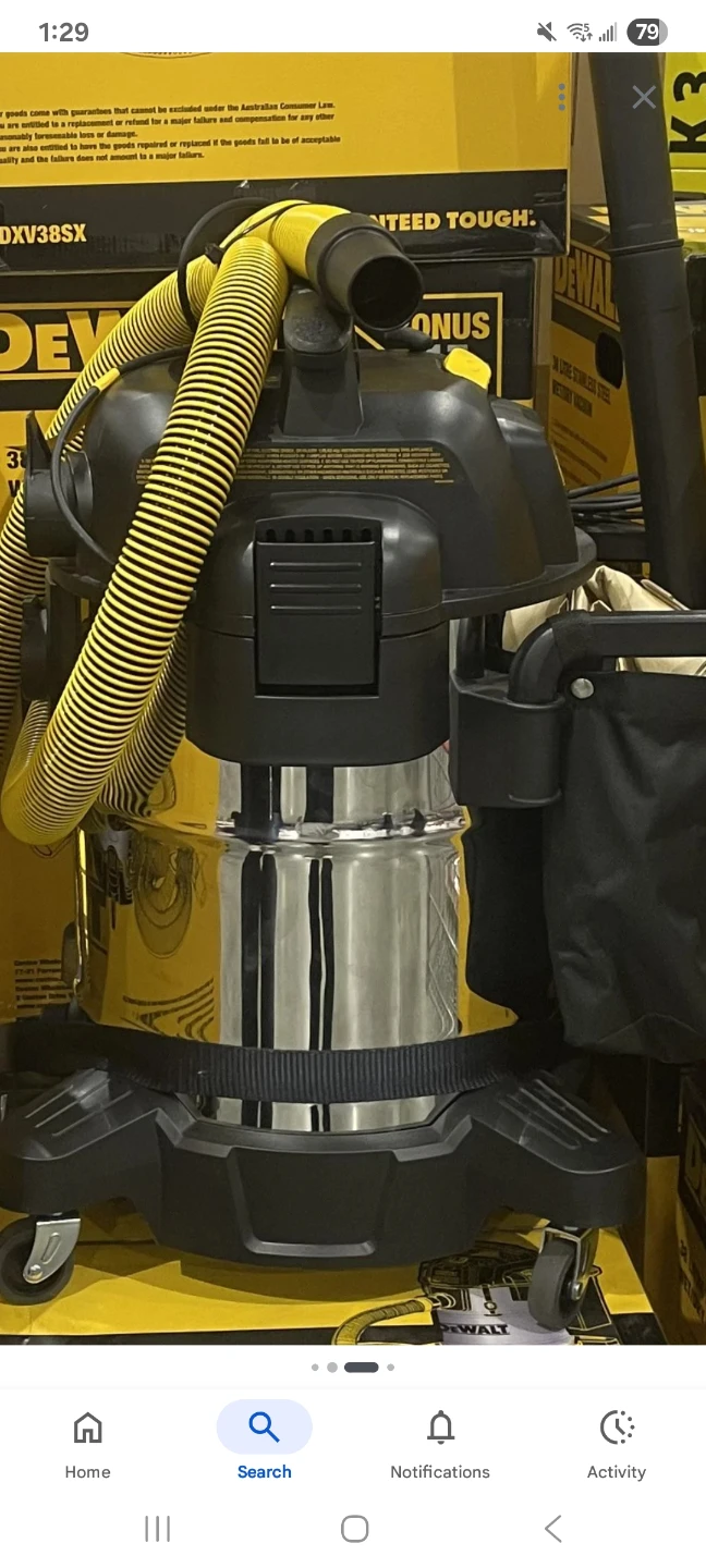 DeWalt Wet/Dry Vacuum Cleaner with Accessories - photo 3
