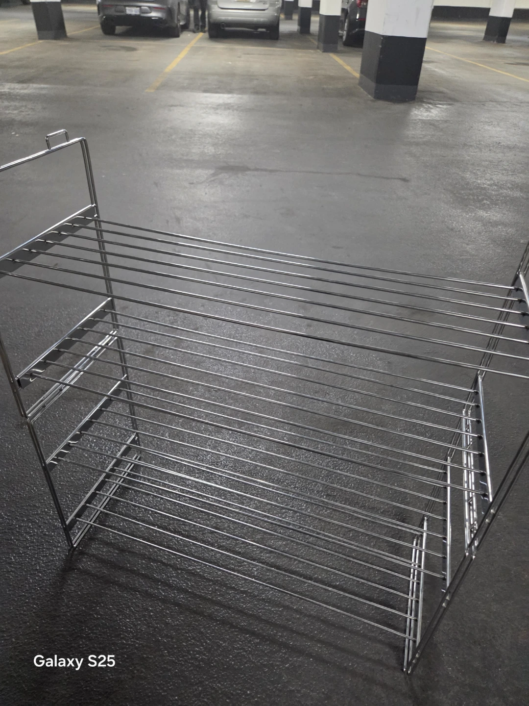 Chrome 4-Tier Wire Rack Shelf - photo 2