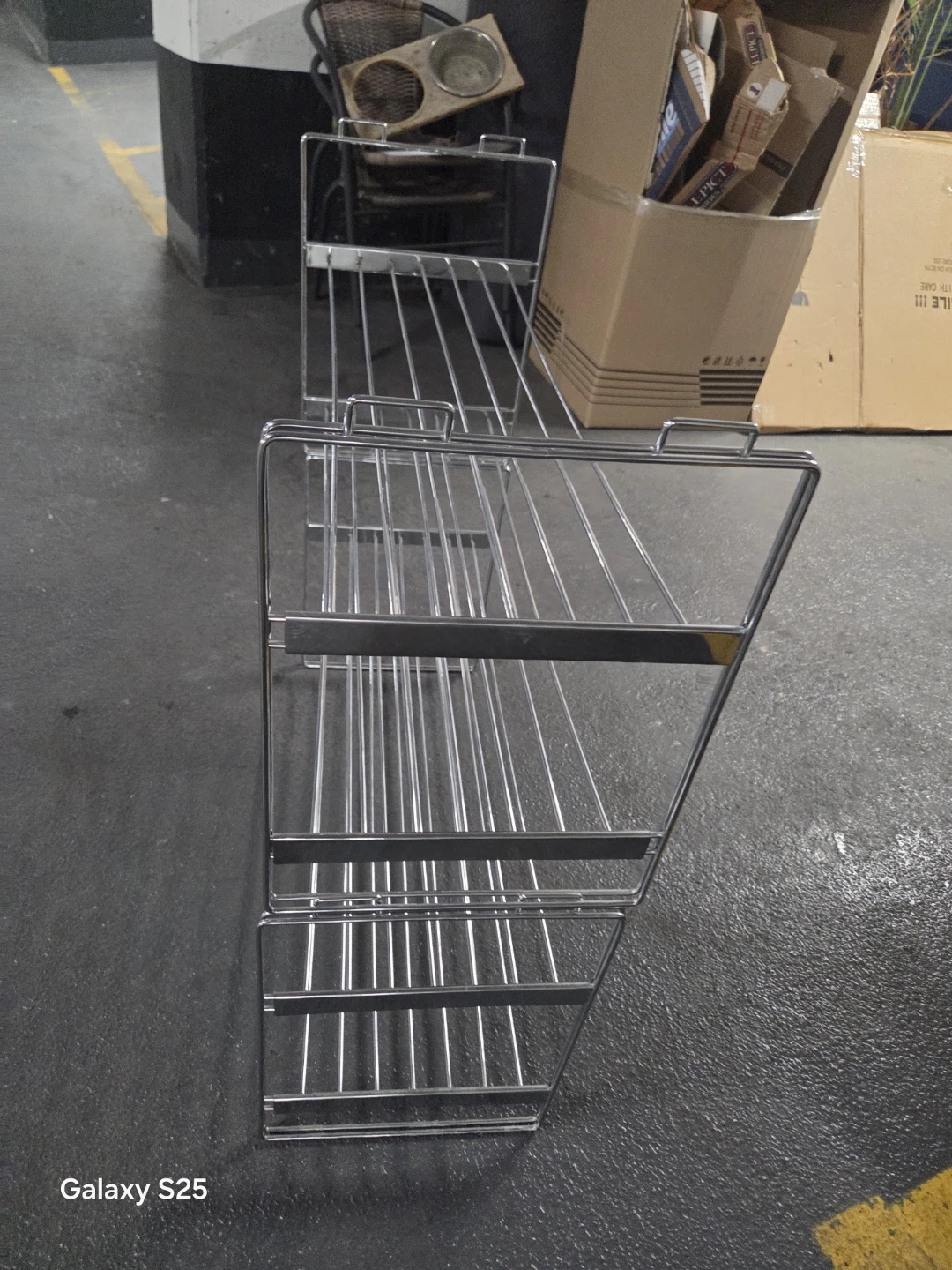 Chrome 4-Tier Wire Rack Shelf - photo 3