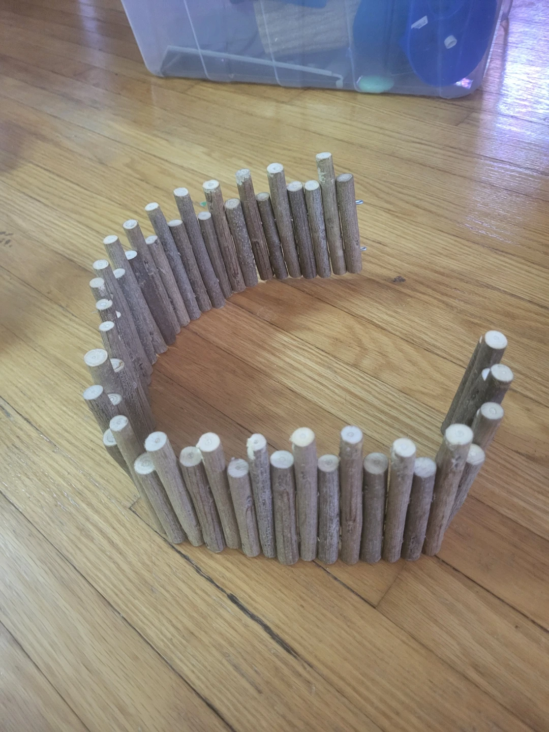 2 Wooden Hamster Bridges - photo 2