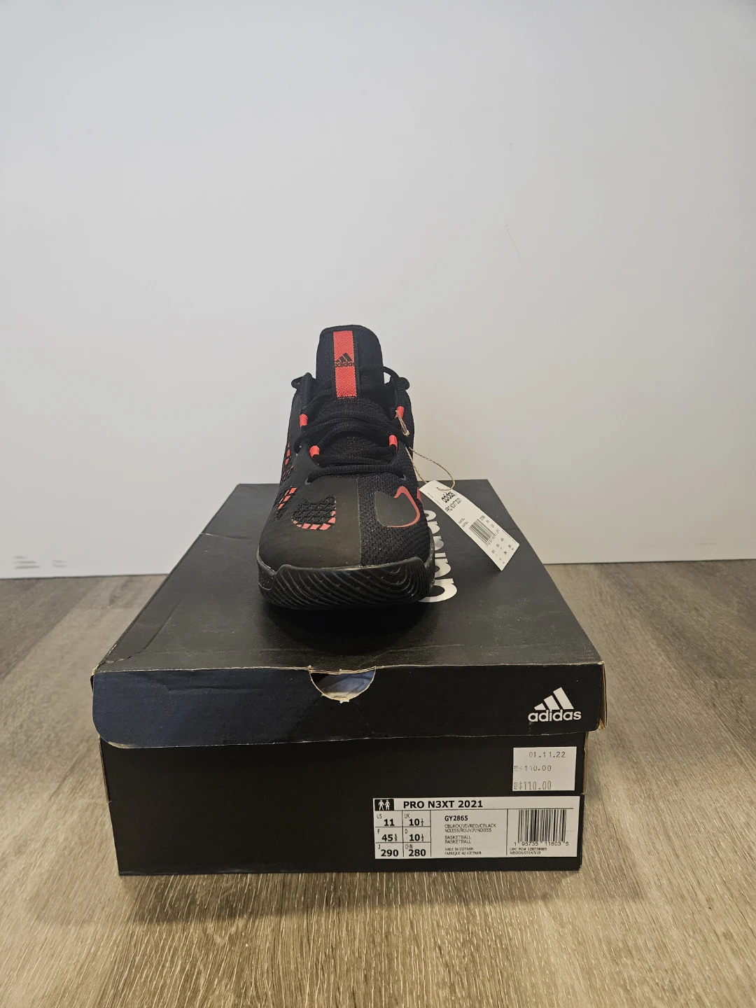Adidas Pro Next Basketball Shoes - Size 11