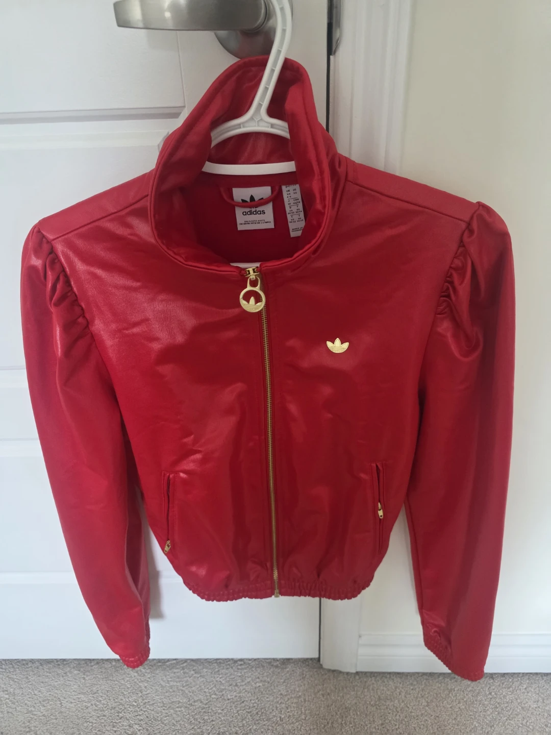 Adidas Red Track Jacket