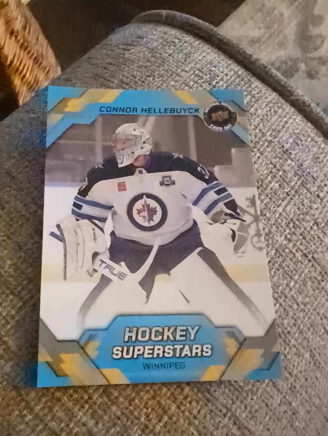 Connor Hellebuyck Hockey Card
