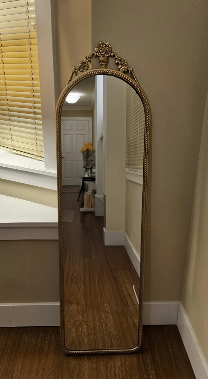 Vintage Decorative Mirror - Gold Finish - photo 3