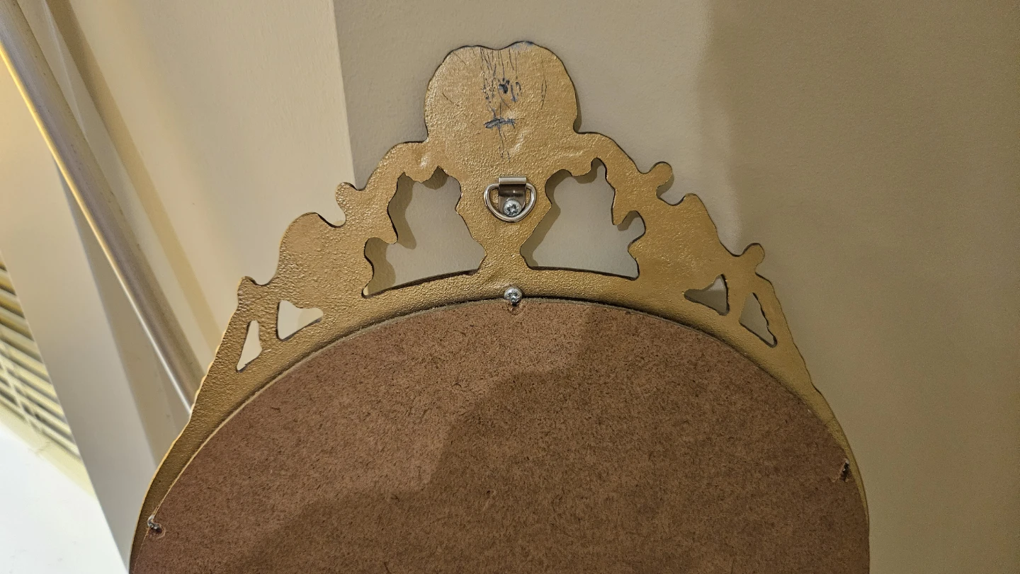 Vintage Decorative Mirror - Gold Finish - photo 5
