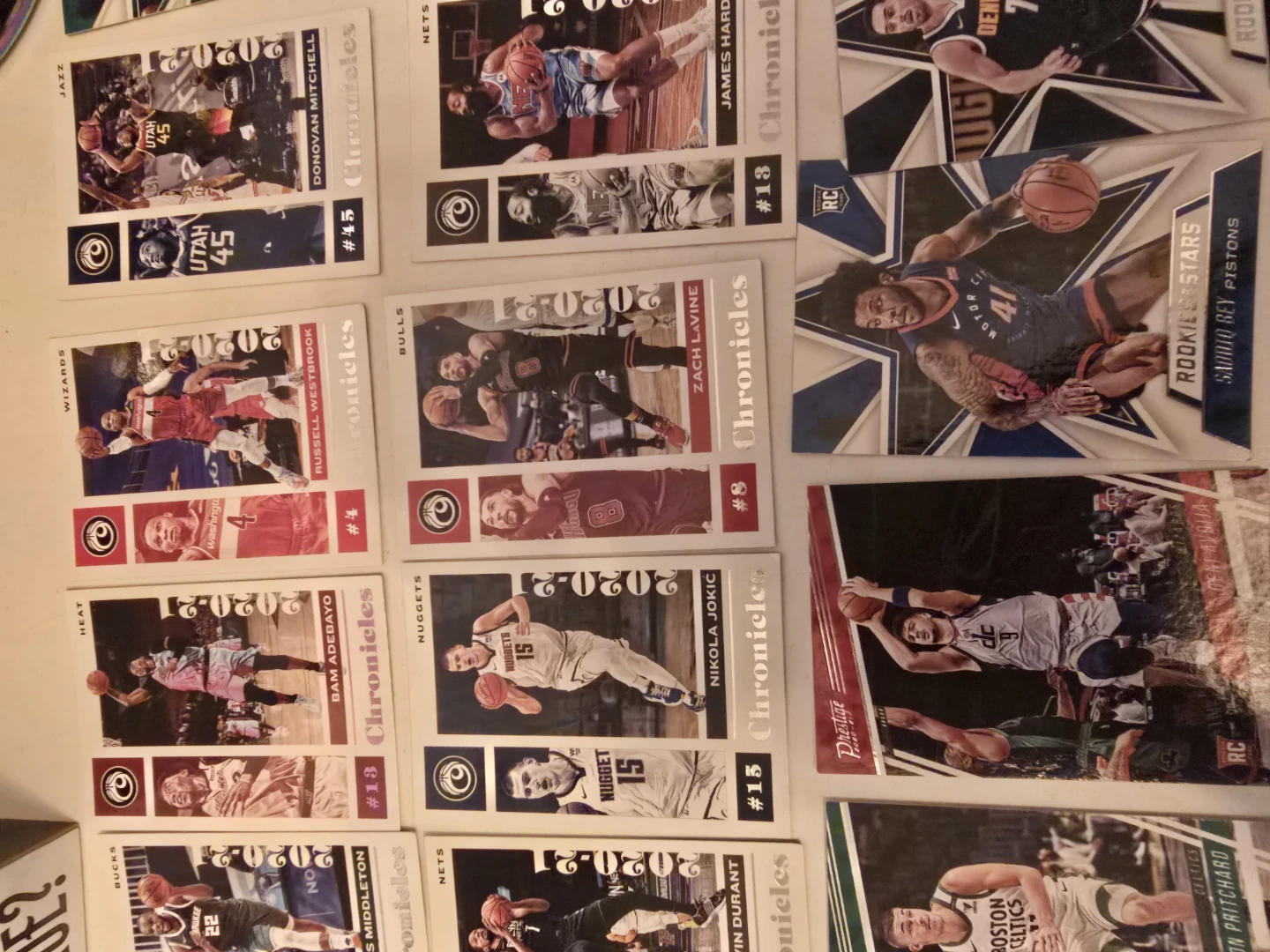 Panini NBA Trading Cards Collection