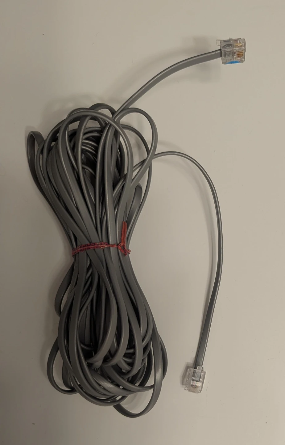 Grey Telephone Cord